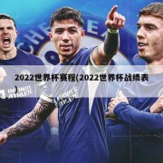 2022世界杯赛程(2022世界杯战绩表)