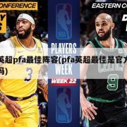 英超pfa最佳阵容(pfa英超最佳是官方吗)