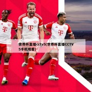 世界杯直播cctv5(世界杯直播CCTV5手机观看)