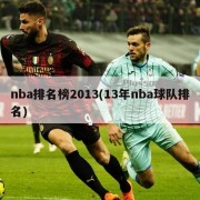 nba排名榜2013(13年nba球队排名)