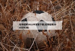 足球经理2011中文版下载(足球经理2010汉化版)