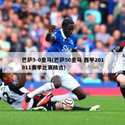 巴萨5-0皇马(巴萨50皇马 西甲201011赛季比赛精选)