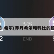 乔丹-希尔(乔丹希尔和科比的照片)