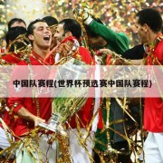 中国队赛程(世界杯预选赛中国队赛程)
