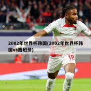 2002年世界杯韩国(2002年世界杯韩国vs西班牙)