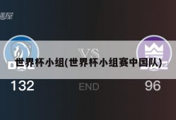 世界杯小组(世界杯小组赛中国队)