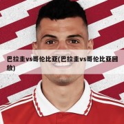 巴拉圭vs哥伦比亚(巴拉圭vs哥伦比亚回放)