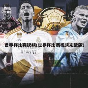 世界杯比赛视频(世界杯比赛视频完整版)