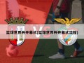 篮球世界杯开幕式(篮球世界杯开幕式流程)