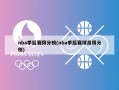 nba季后赛得分榜(nba季后赛球员得分榜)