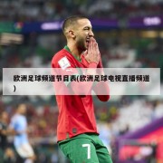 欧洲足球频道节目表(欧洲足球电视直播频道)