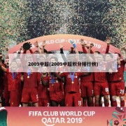2009中超(2009中超积分排行榜)
