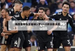 梅西宣布加盟曼城(c罗2025转会新消息)