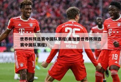 世界杯预选赛中国队赛程(美加墨世界杯预选赛中国队赛程)