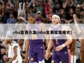 nba复赛方案(nba复赛提案曝光)