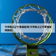 今天晚上辽宁直播篮球(今天晚上辽宁直播篮球回放)