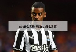 nba什么意思(两双nba什么意思)