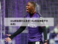 nba附加赛什么意思(nba附加赛是干什么的)