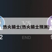 热火骑士(热火骑士预测)