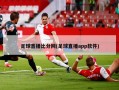 足球直播比分网(足球直播app软件)