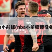 nba小前锋(nba小前锋现役名单)
