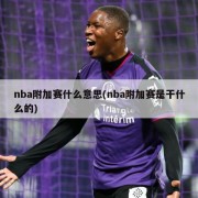 nba附加赛什么意思(nba附加赛是干什么的)