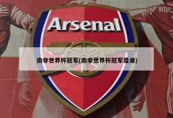 南非世界杯冠军(南非世界杯冠军是谁)