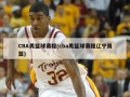 CBA男篮球赛程(cba男篮球赛程辽宁男篮)