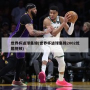 世界杯进球集锦(世界杯进球集锦2002优酷视频)