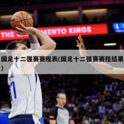 国足十二强赛赛程表(国足十二强赛赛程结果)